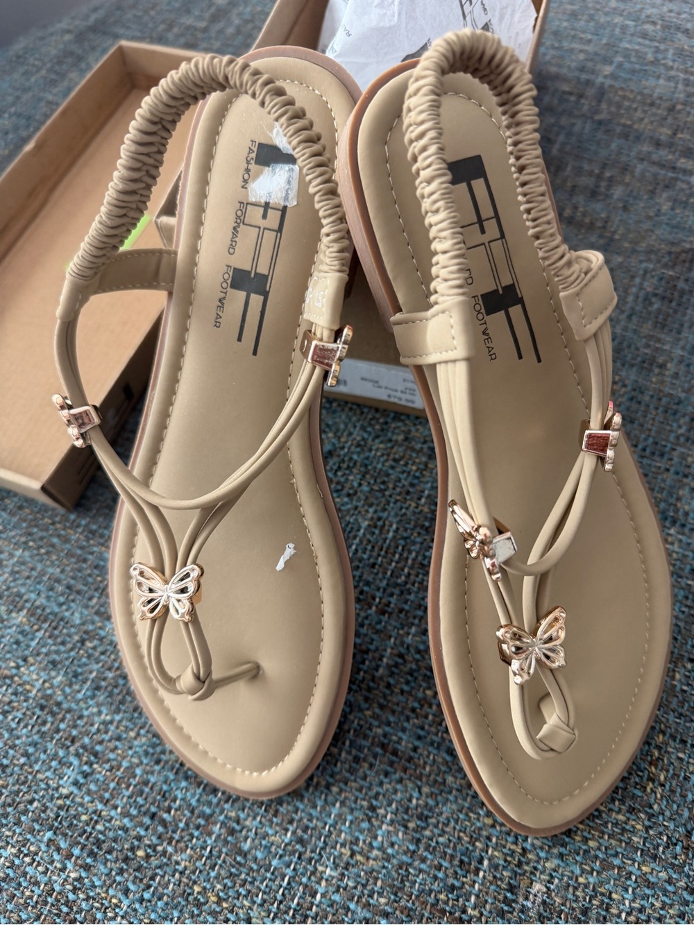 Beige Sandals